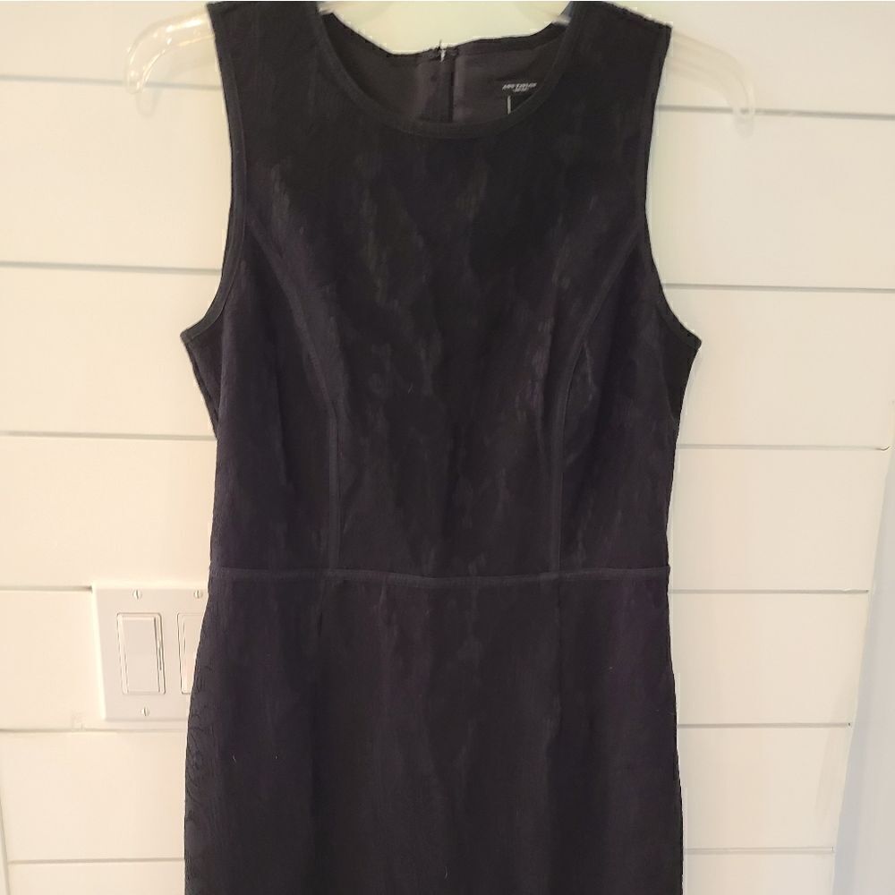 Ann Taylor black sleeveless dress